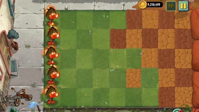 Pvz 2 How Many Plants Can Destroy Scavenger Bone Pile With POWER-UP Plants? смотреть онлайн