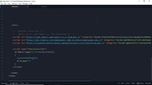 ??Dashboard using Html and Css | Sidebar menu Html and css | Sidebar in Bootstrap 4 | Responsive?? смотреть онлайн