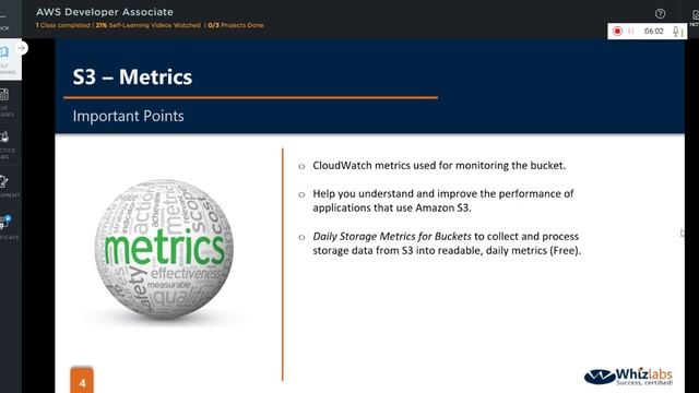 AWS S3 Analytics Metrics Inventory | optimal lifecycle rules, monitoring, compliance [S3 p8] смотреть онлайн