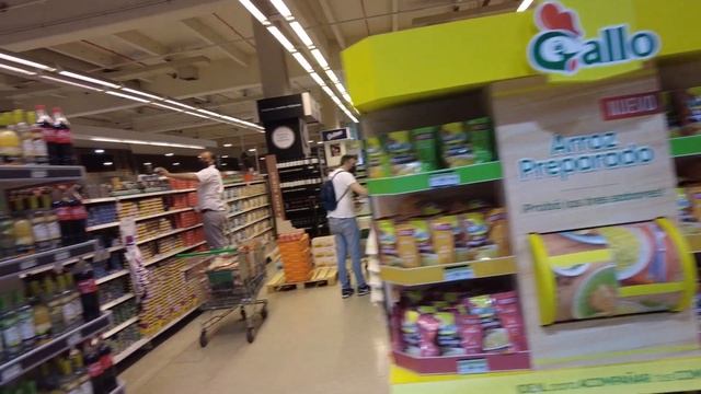 Цены на продукты в Буэнос Айресе. Супермаркет JUMBO. смотреть онлайн