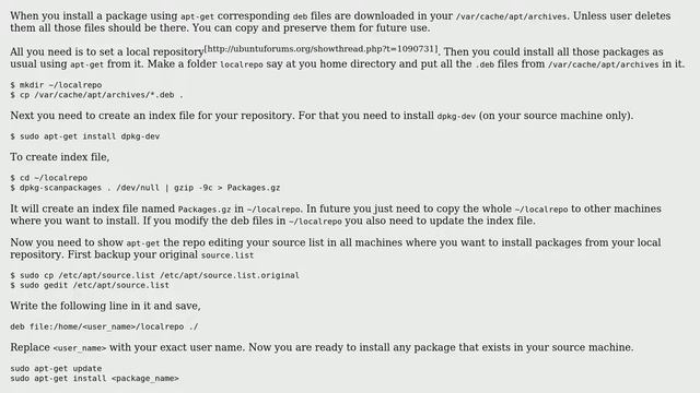 Ubuntu: Saving a apt-get file for future installations, how do I do it? (2 Solutions!!) смотреть онлайн