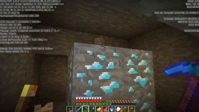 КАК БЫСТРО НАЙТИ АЛМАЗЫ В МАЙНКРАФТ - ЗА 15 СЕКУНД! смотреть онлайн