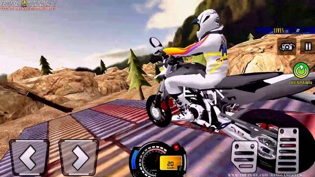 Motocross Dirt Bike Stunt Racing 2021 - Offroad Bike Motor Stunt Racer - Android GamePlay #2 смотреть онлайн