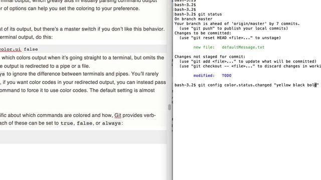 git config color смотреть онлайн