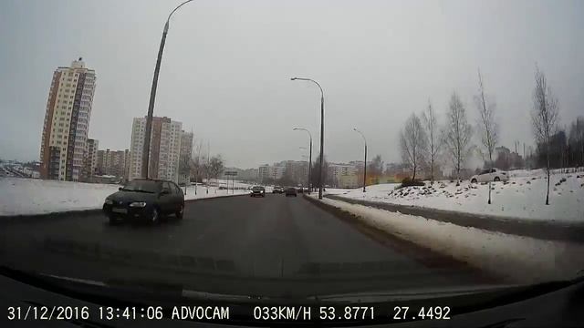 ул.Мясникова-Сухарево-ТЦ Титан 31-12-2016 (timelapse 4x) смотреть онлайн