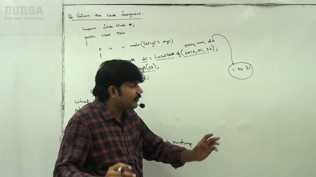 Java Certification || Date Time API || Practice Question and Explanation - 1 || by Durga sir смотреть онлайн