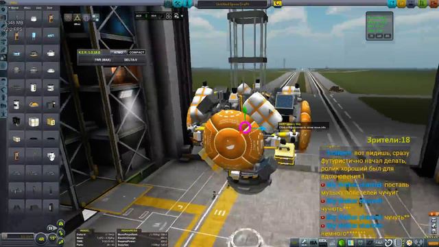KSP 1.0.4 (RUS) Наука - Миссия Сатурн #10 смотреть онлайн