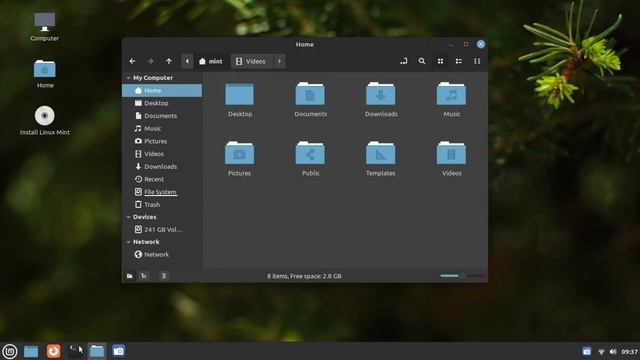Live usb testing of Linux Mint 20.3 "Una" Cinnamon смотреть онлайн