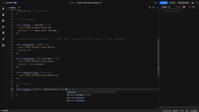 Redux podstawy - State, Akcje, Reducer, Dispatch #01 смотреть онлайн