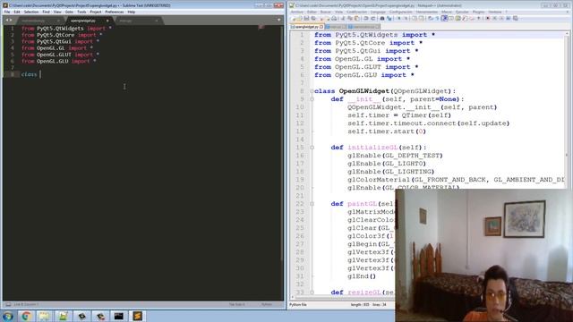 Tutorial PyQt5 - OpenGL смотреть онлайн