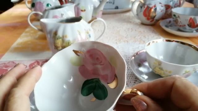 #СЕРВИЗ ДУЛЕВО,с красивым названием СЕСИЛЬ##Удачная покупка сервиза#