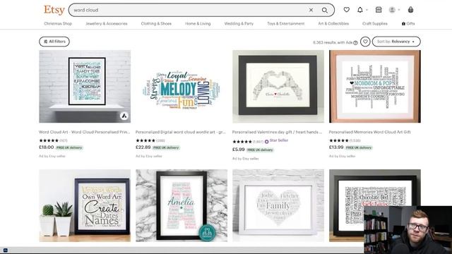 Instantly Create WORD CLOUDS With This TOOL | EASY Print On Demand Design смотреть онлайн