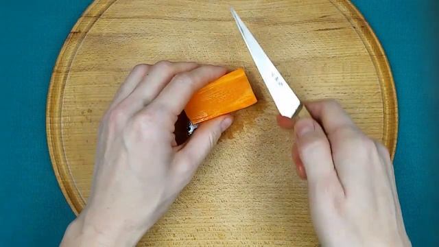 Украшения из моркови для праздничных блюд... смотреть онлайн