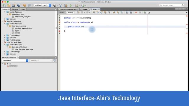 Java Interface With Abstract Method Example | Interface in Core Java смотреть онлайн
