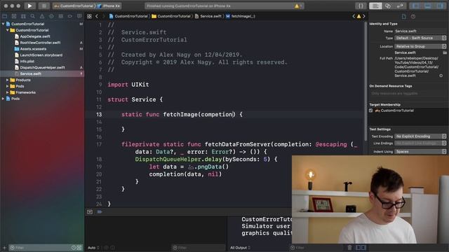 Swift Result - Swift Error Handling (Xcode Tutorial) смотреть онлайн