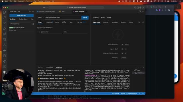 full stack flutter app school graphql+hasura+hasura auth ep1 смотреть онлайн
