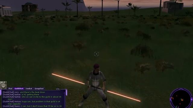 SWG - Double Bladed Lightsaber Animation Mod! смотреть онлайн