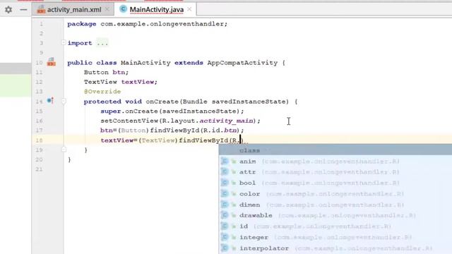 Button Handler in Android | Android Studio|Tutorials For Beginners смотреть онлайн
