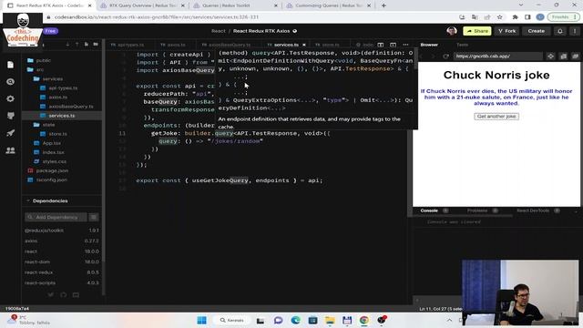 How To Use Redux Toolkit Query along with Axios in React application (RTK + Axios) смотреть онлайн