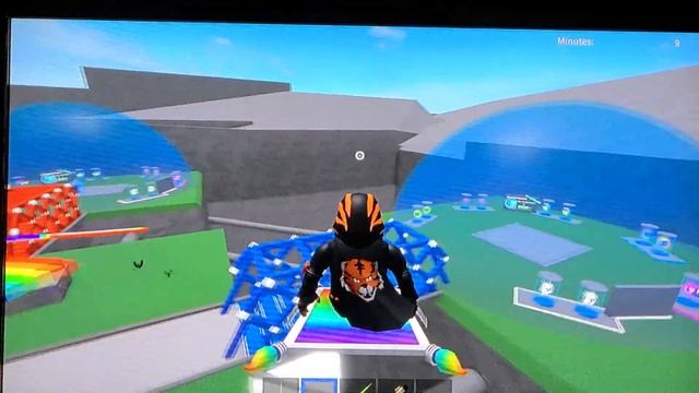 I GET THE VOID BLOCK!!! Lucky Block Battlegrounds Roblox смотреть онлайн