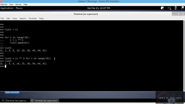 Python for beginner 047 List Set Dictionary comprehensions смотреть онлайн