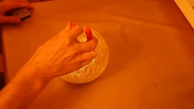 Подсвечник изо льда. Ледяной шар. смотреть онлайн