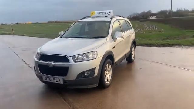 2012 61 CHEVROLET CAPTIVA 2.2 LT VCDI 5d 184 BHP (Silver) UK Motor Group смотреть онлайн