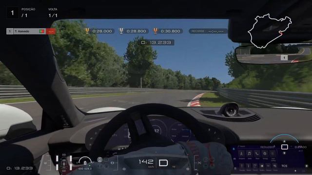Gran Turismo 7 - IB-7 Racing Line: Intermediate 3 Gold Trophy - International B License Tests смотреть онлайн