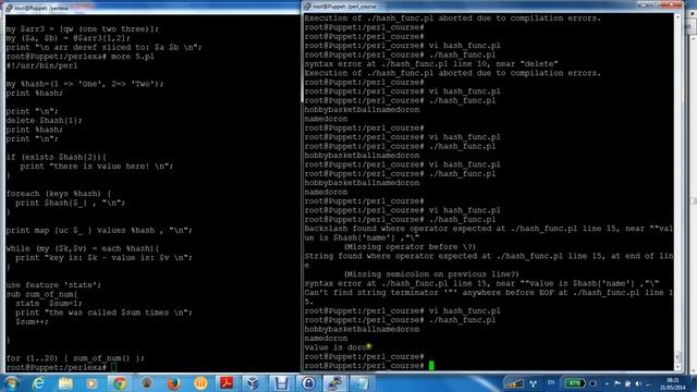 Perl 11 more hash func смотреть онлайн