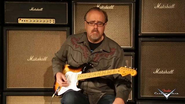 Fender Custom Shop 60th Anniversary 1954 Stratocaster Heavy Relic • SN: XN1361 смотреть онлайн