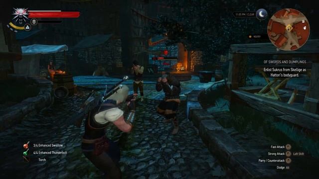 Body Guard - The Witcher 3 Wild Hunt PC Playthrough Part 90 смотреть онлайн