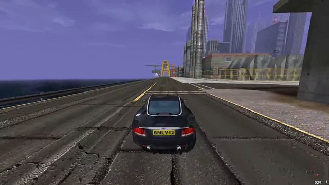 2000 Aston Martin Vanquish (mod)/The City - Mercedes-Benz World Racing смотреть онлайн