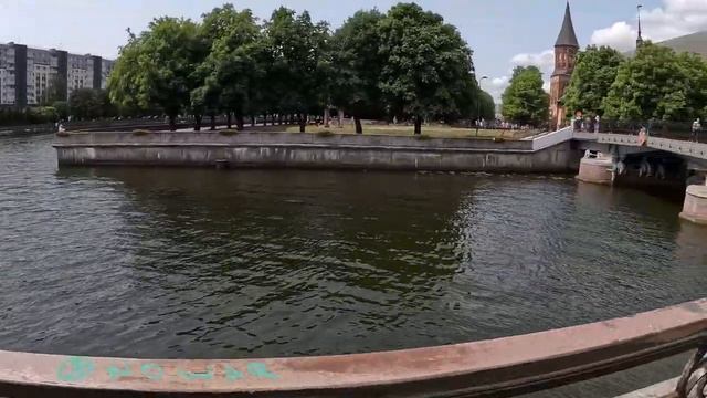 Гуляем по Калининграду! Остров Канта, рыбная деревня. смотреть онлайн