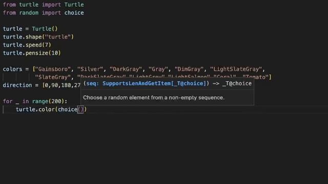 Python Turtle Walk: Create a Random Walk for Beginners смотреть онлайн