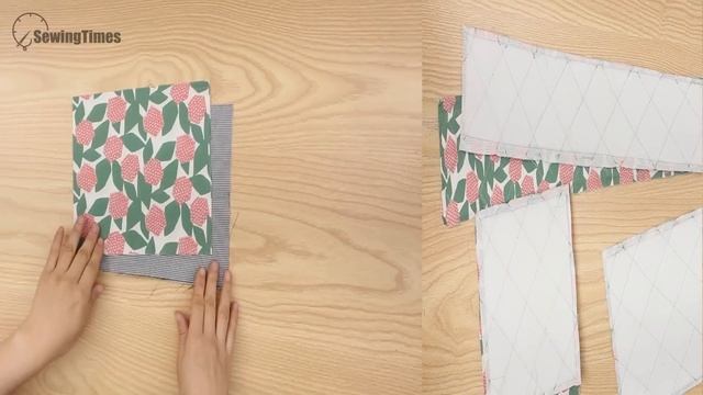 DIY BIG TRAVEL BAG | Sewing Machine Carrying Case TUTORIAL [sewingtimes] смотреть онлайн