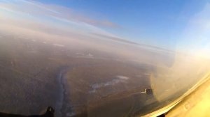 Заход на посадку в Ленске. RW25L