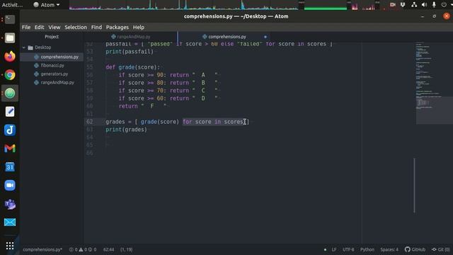 Comprehensions in Python 3 смотреть онлайн