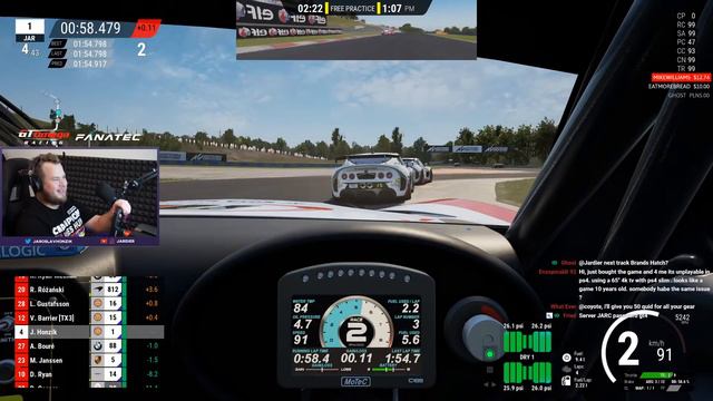 Assetto Corsa Competizione Lamborghini The Real Race Esport VIP Race смотреть онлайн