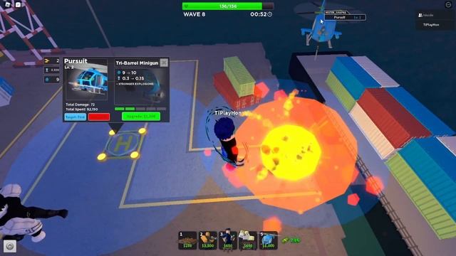 Получаем и тестим преследователя! | Roblox Tower Defense Simulator смотреть онлайн