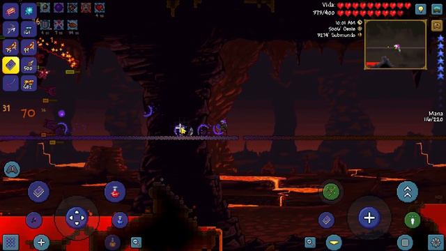 Terraria Mobile 1.3 ► Como Derrotar o Boss Parede de Carne! #46 смотреть онлайн