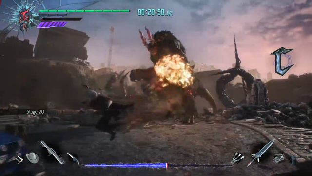 Dante Beats Goliath with bazooka (Kalina Ann) - Devil May Cry 5 - Bloody Palace смотреть онлайн