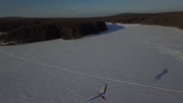 DJI Mavic pro против дельталёта. смотреть онлайн