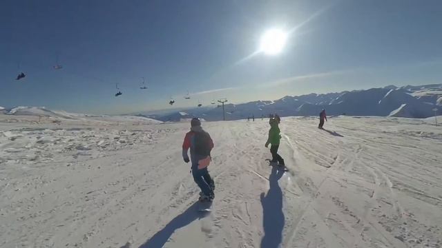 Горнолыжный курорт Gudauri смотреть онлайн
