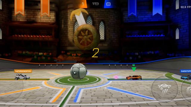 Part Three Rocket League Side Swipe  No Commentary No Sound