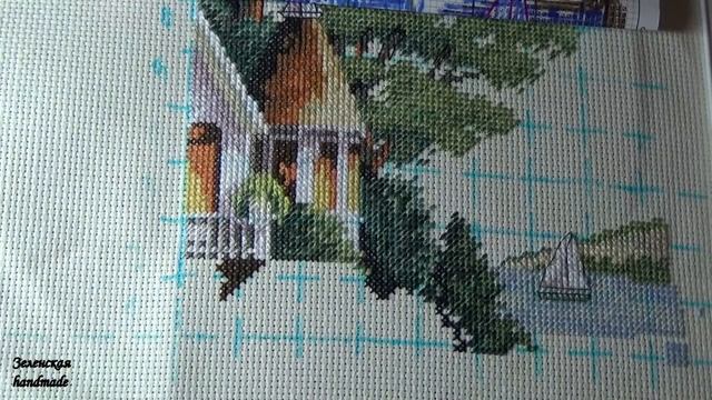 Викторианский дом. Dimensions. 2 этап. СП Вышивальные приметы. СП Мой любимый Dimensions. смотреть онлайн