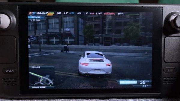 Need for Speed: Most Wanted 2012 - Steam Deck Gameplay Steam OS