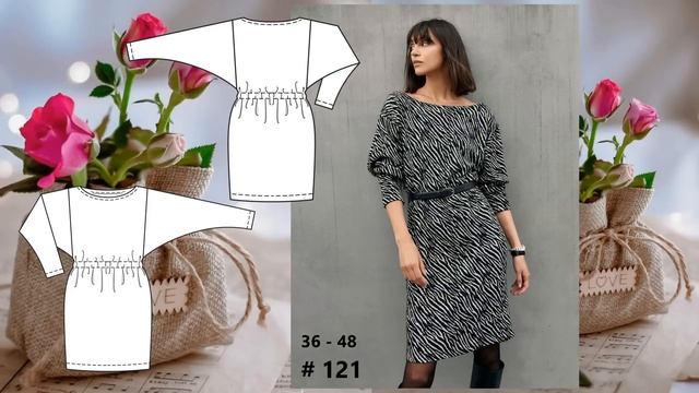 Burda 11/2023 технические рисунки Burda Style журнал Бурда обзор