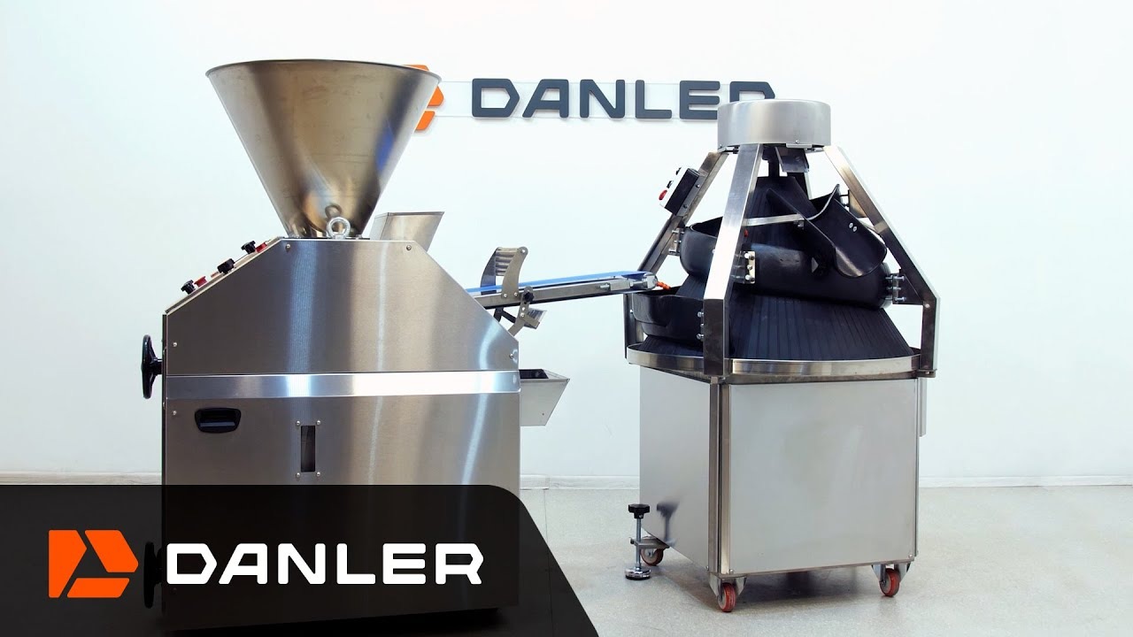 Тестоделитель Danler DV-2000 и тестоокруглитель Danler RS-2000 смотреть онлайн