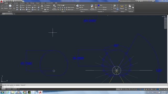 Cam Design By AutoCad смотреть онлайн