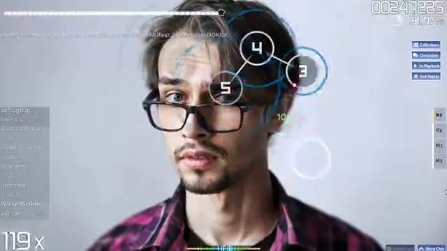 OSU 55x55 - MUZYKA NE MUZYKANTA 2 [HardKick] (91.44) смотреть онлайн